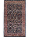 3x5 Oriental Navy Blue Persian Style Hand Knotted Wool Area Rug